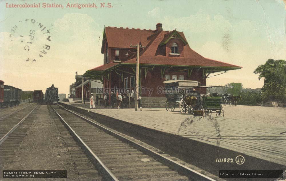 Intercolonial Railway Station, Antigonish, Nova Scotia